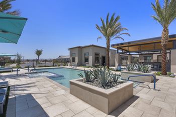Resort style pool